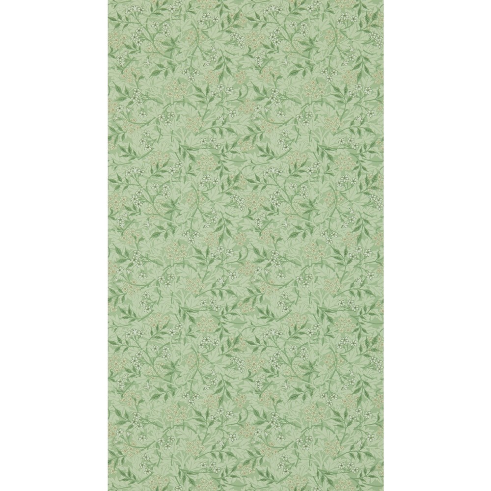 Jasmine Wallpaper 214722 by Morris & Co in Sage Leaf Green